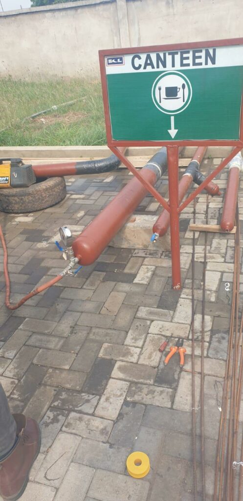 On-site practical corrosion training session